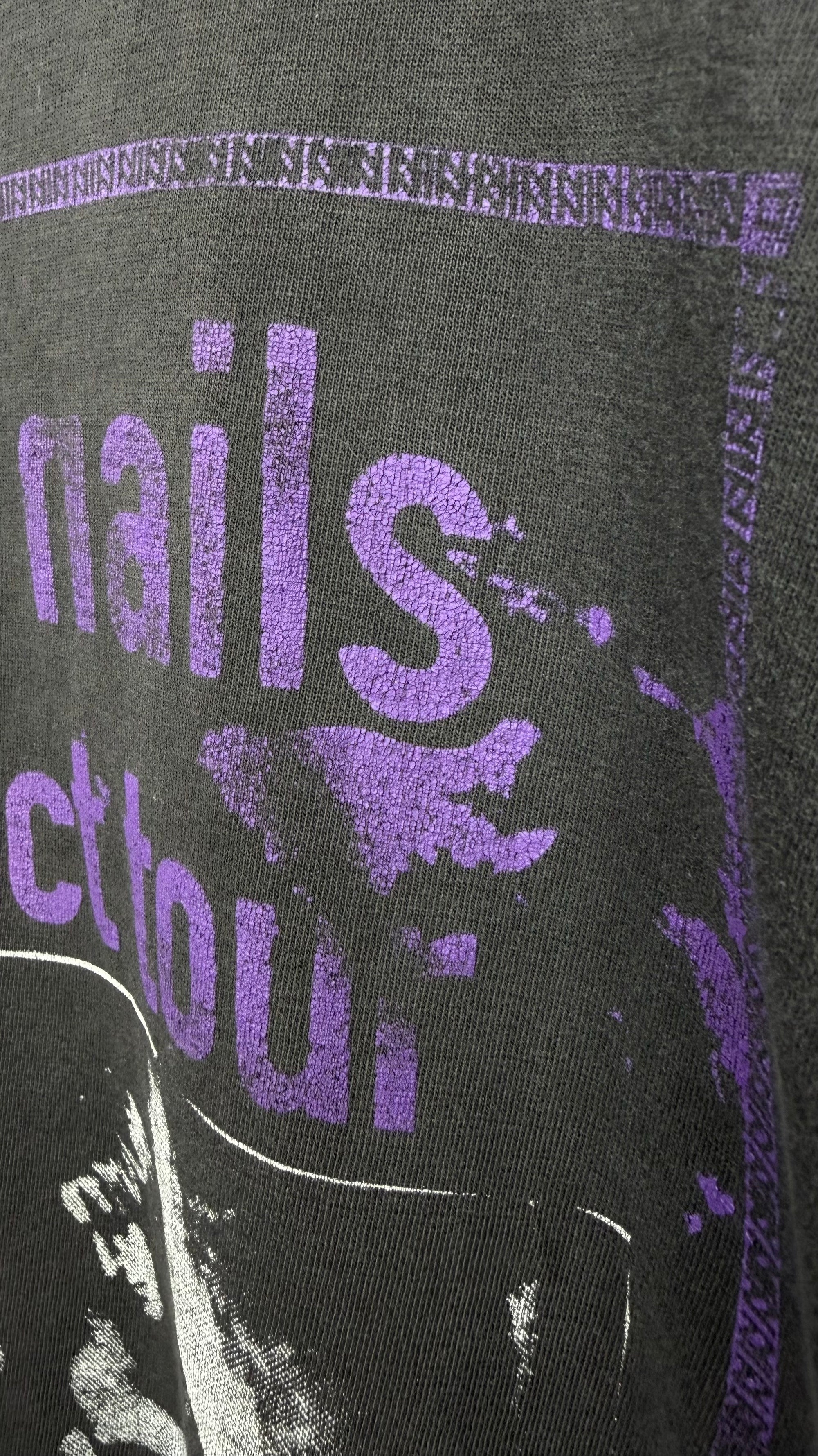 NINE INCH NAILS SELF DESTRUCT TOUR 94’ RARE PARKING LOT TEE | NIN