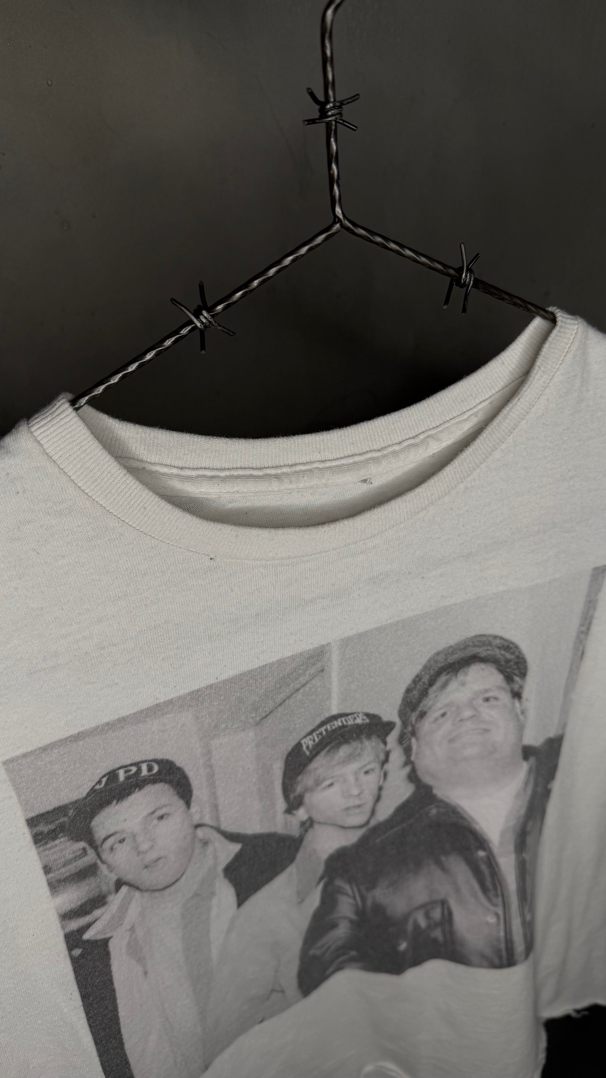 ADAM SANDLER, DAVID SPADE & CHRIS FARLEY SNL CAST CROPPED TEE | B&W PORTRAIT