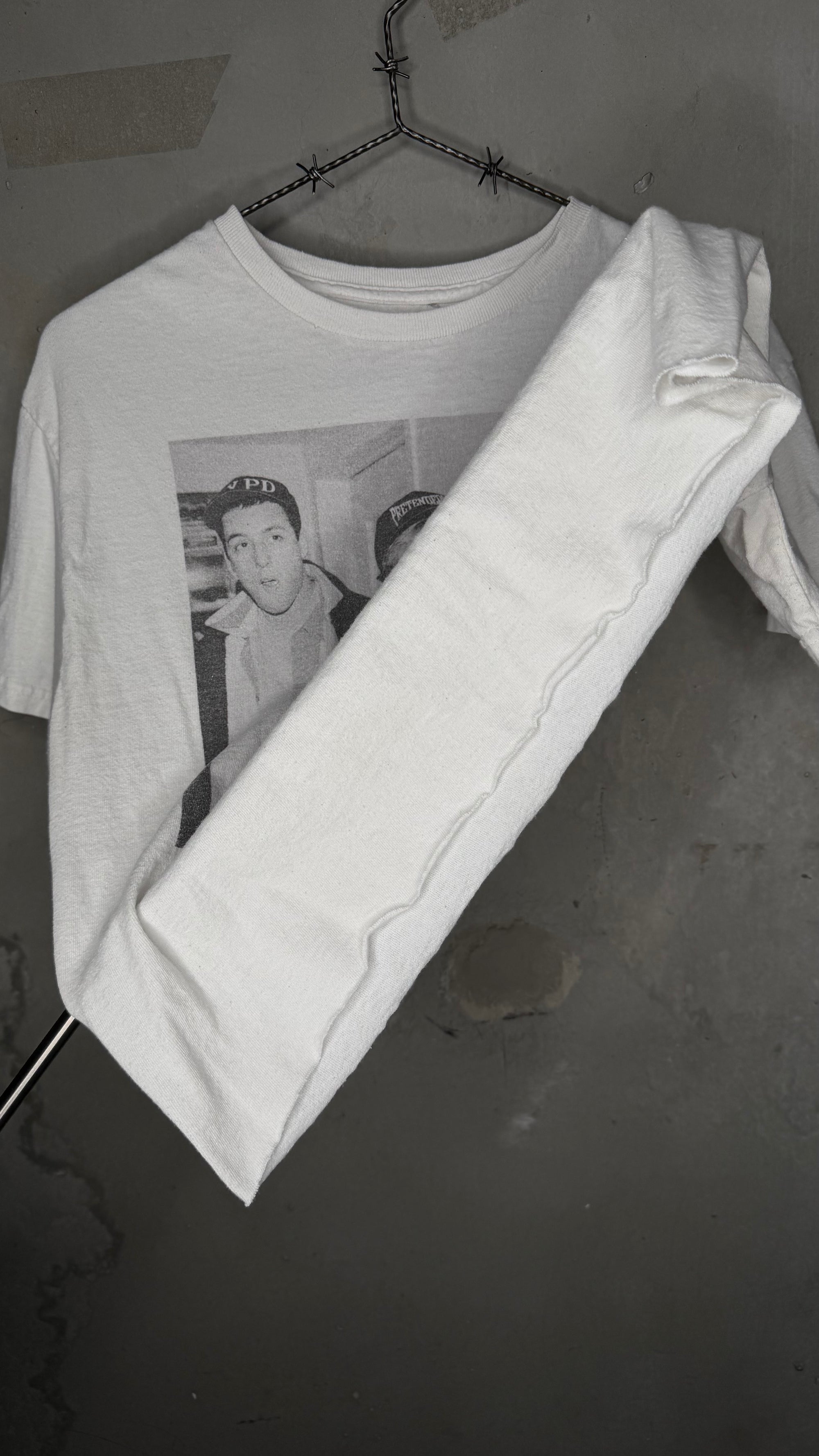 ADAM SANDLER, DAVID SPADE & CHRIS FARLEY SNL CAST CROPPED TEE | B&W PORTRAIT