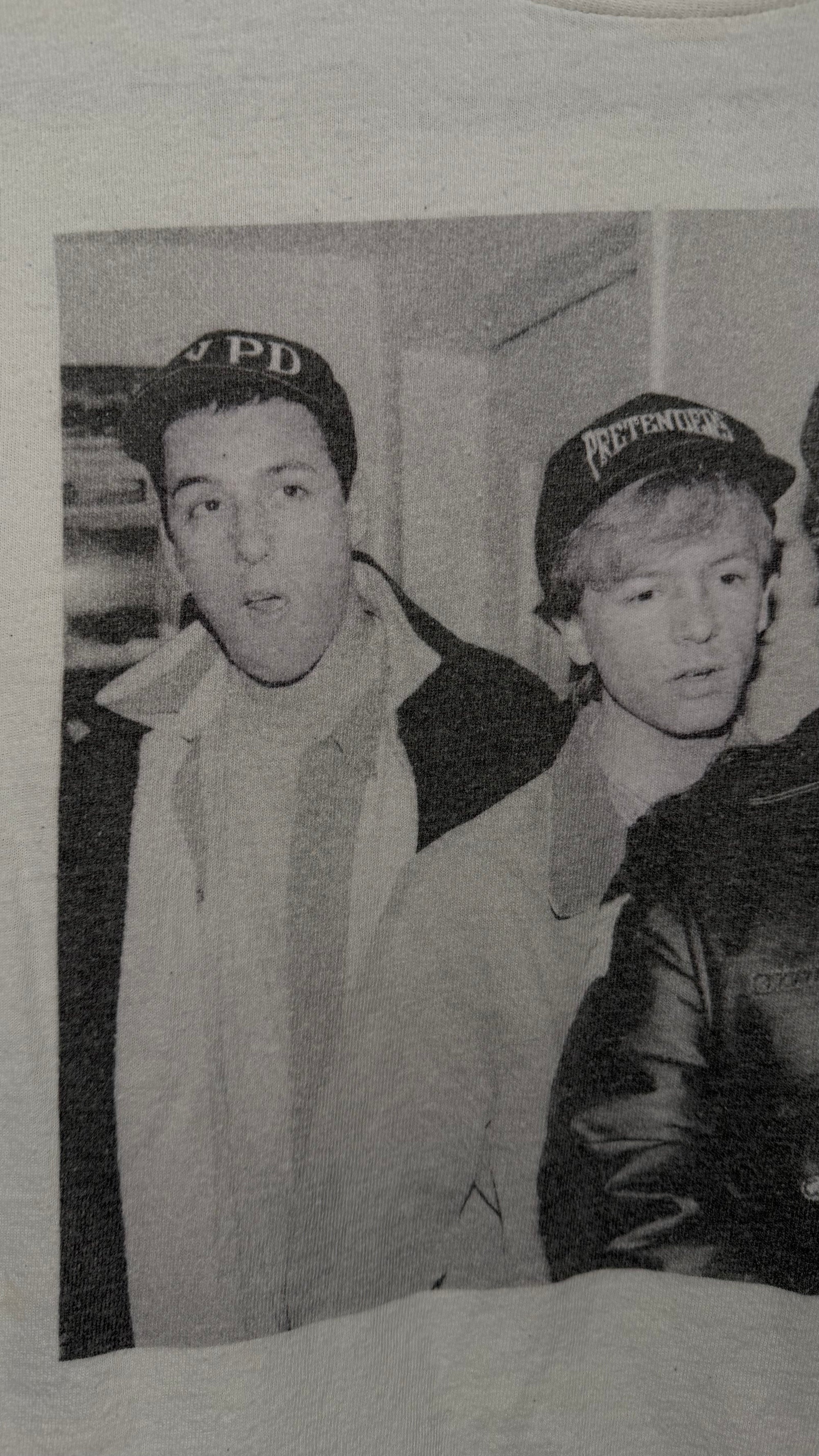 ADAM SANDLER, DAVID SPADE & CHRIS FARLEY SNL CAST CROPPED TEE | B&W PORTRAIT