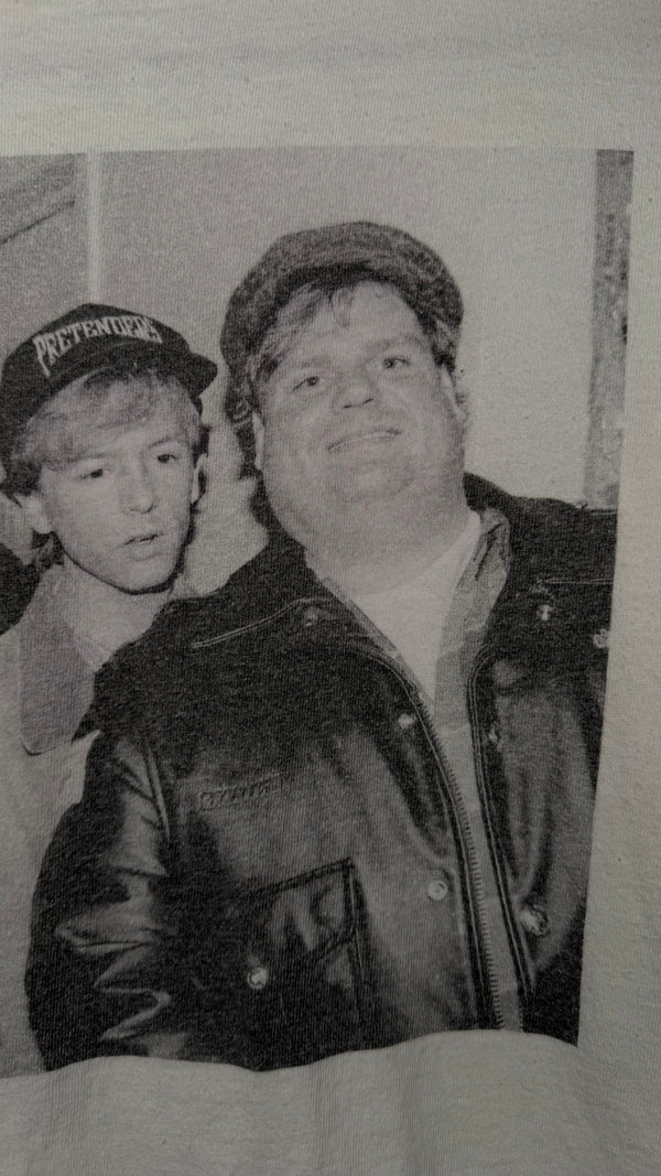 ADAM SANDLER, DAVID SPADE & CHRIS FARLEY SNL CAST CROPPED TEE | B&W PORTRAIT
