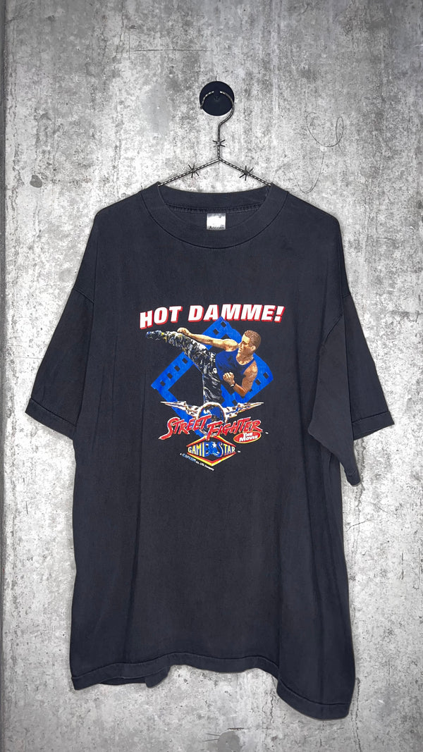 STREET FIGHTER THE MOVIE TEE | JEANNE CLAUDE VAN-DAMME GRAIL | HOT DAMME!