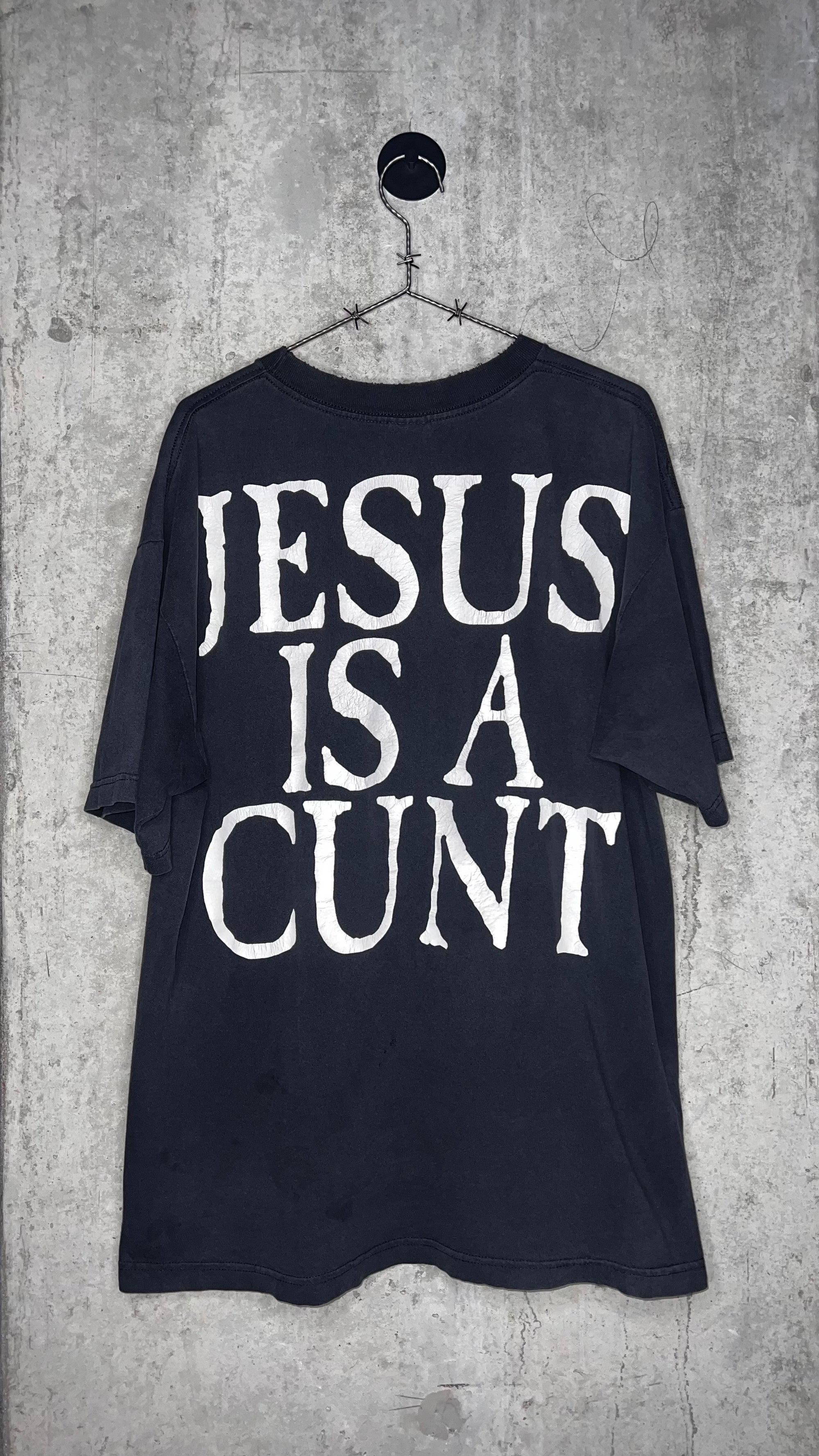 CRADLE OF FILTH VESTAL MASTURBATION TEE | SINFUL NUN | JESUS IS A CUNT