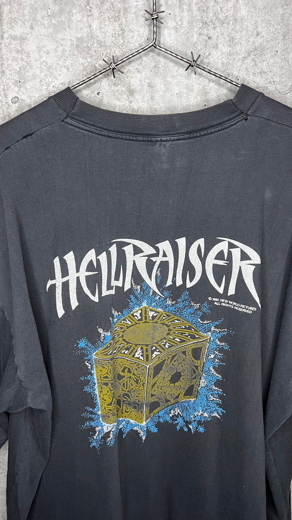 HELLRAISER BIG FACE TEE GRAIL | CLIVE BARKER | THE LAMENT CONFIGURATION BACK HIT