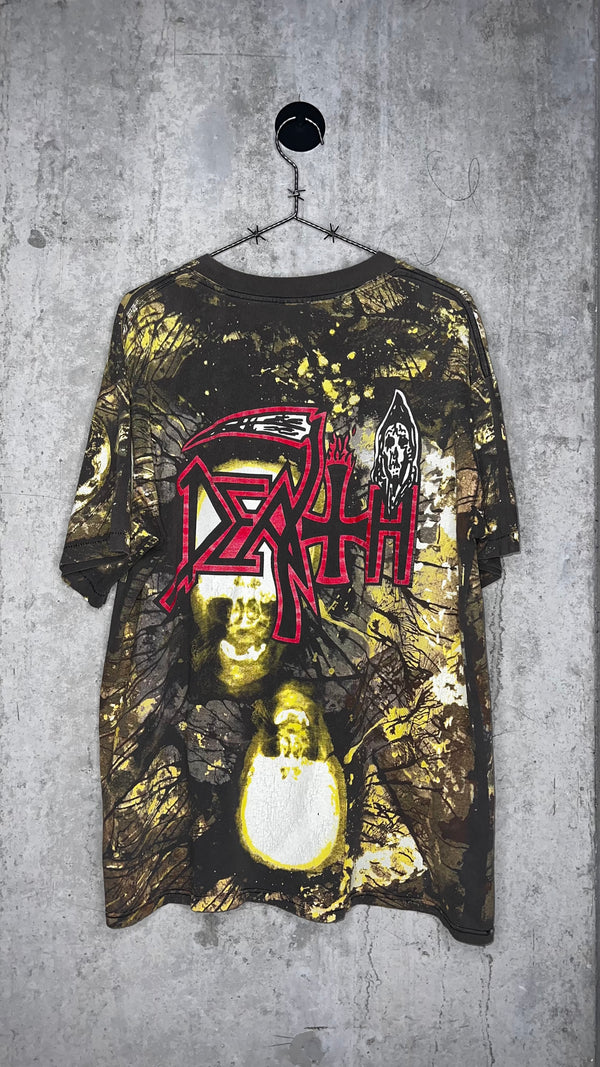 DEATH CAMO ACID BURN AOP | INDIVIDUAL THOUGHT PATTERNS ALBUM ERA TEE