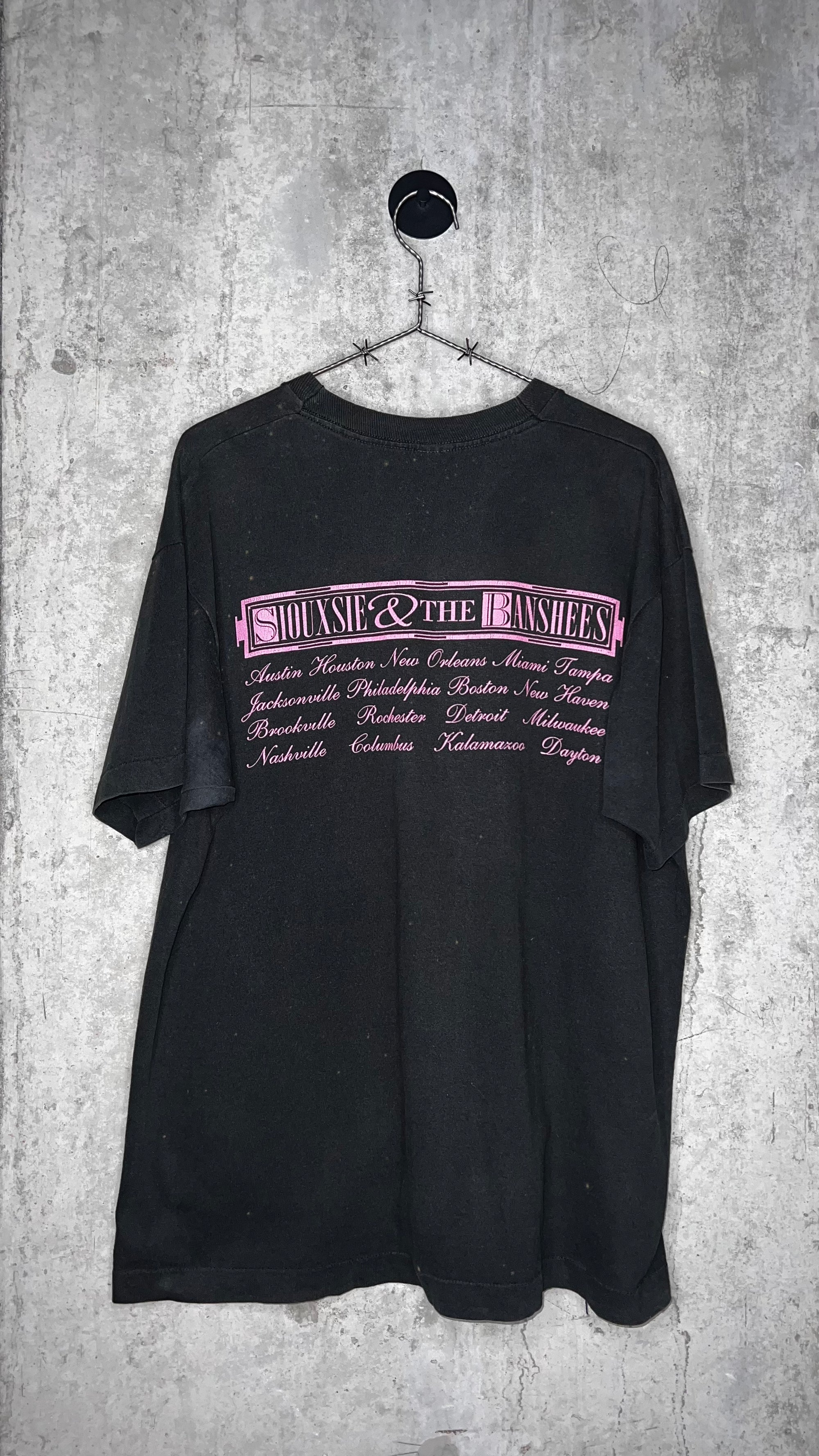 SIOUXSIE & THE BANSHEES 91’ TOUR TEE