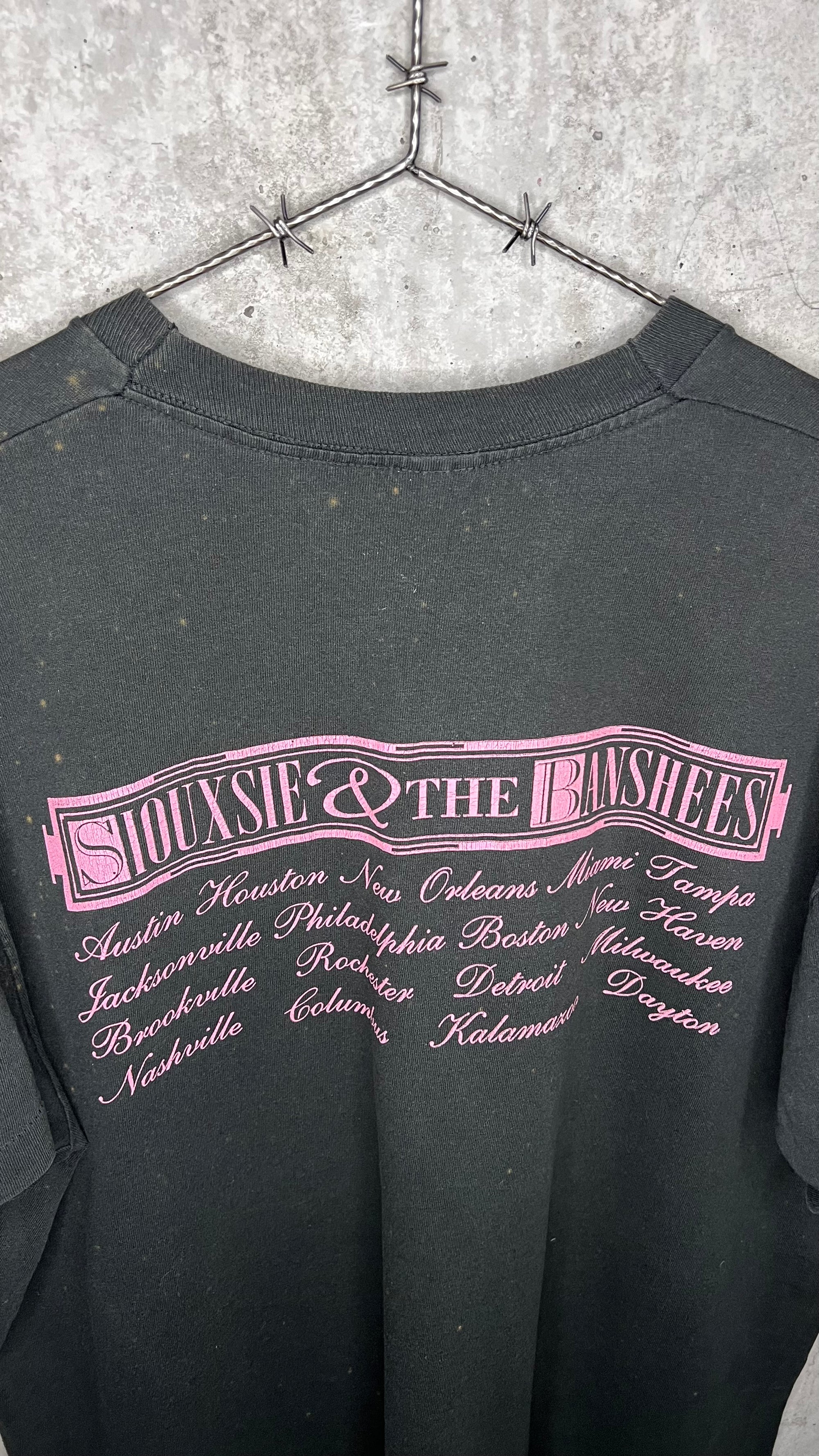 SIOUXSIE & THE BANSHEES 91’ TOUR TEE