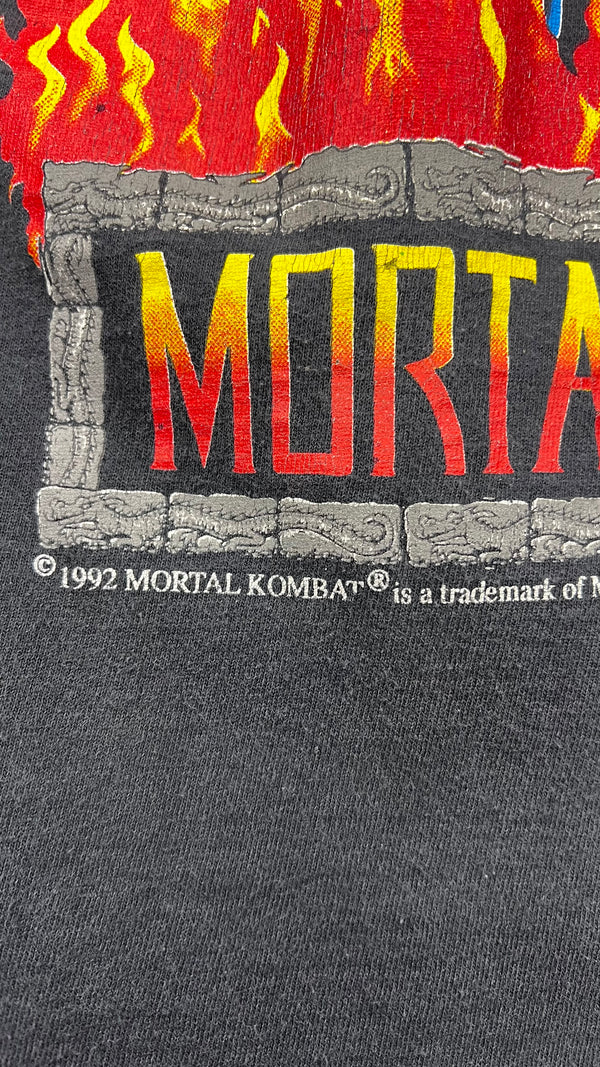 MORTAL KOMBAT 92’ RARE SCORPION TOURNAMENT TEE