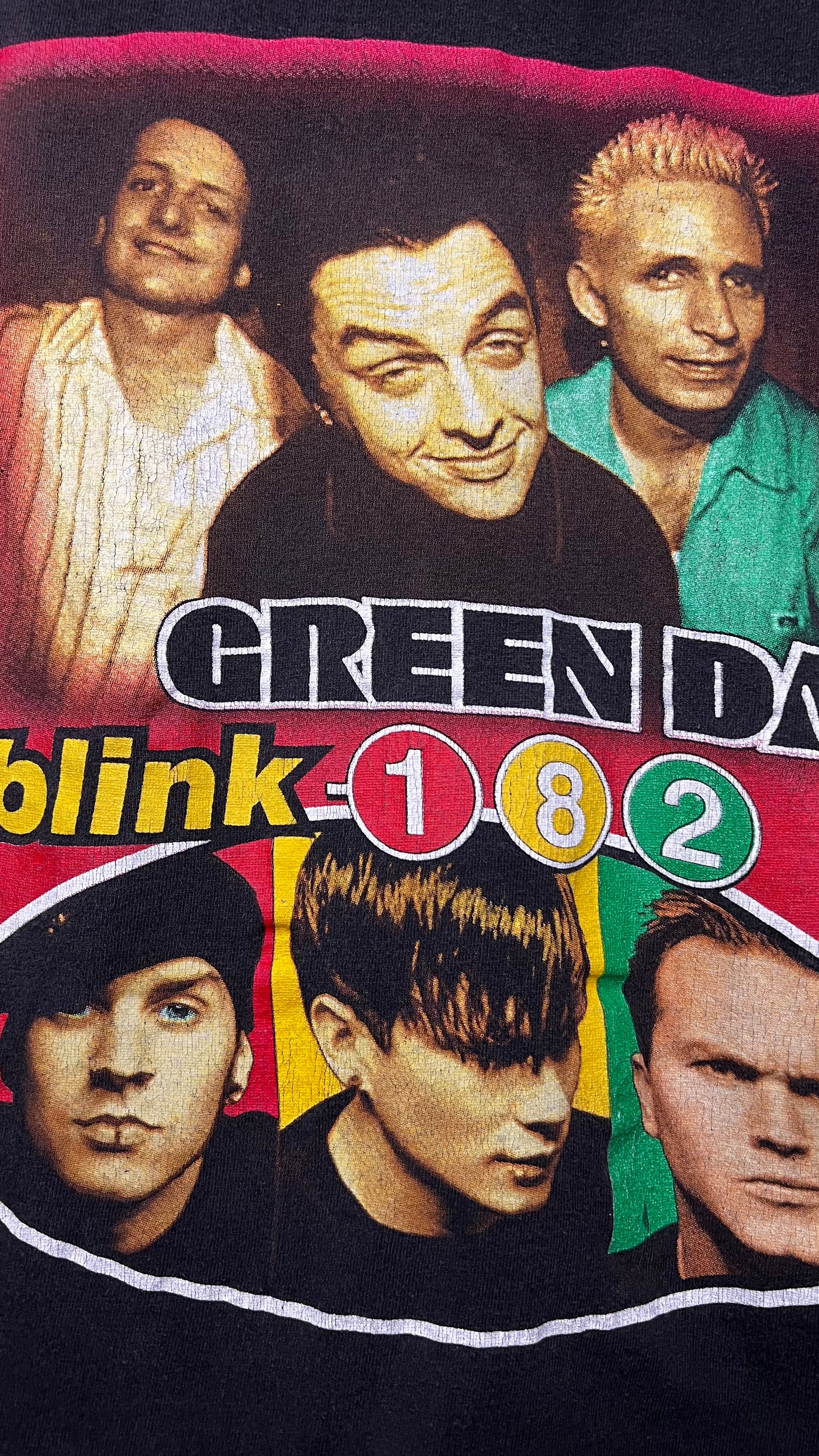 BLINK 182 & GREEN DAY POP DISASTER TOUR RARE PARKING LOT TEE 02’ | JIMMY EAT WORLD