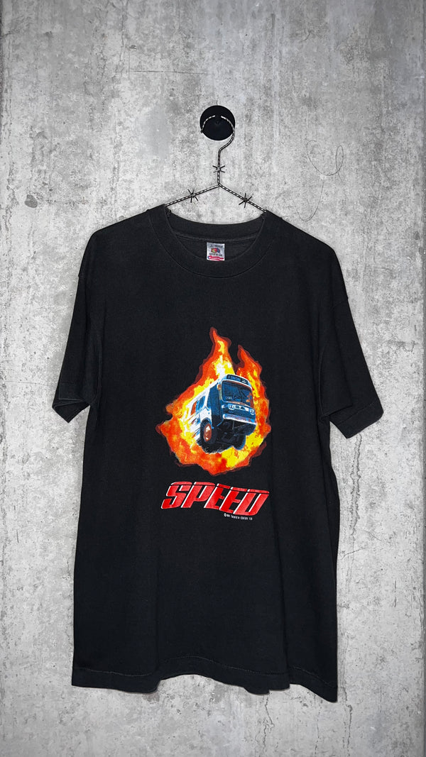 SPEED FLAMING BUS TEE | KEANU REEVES | GET READY FOR RUSH HOUR