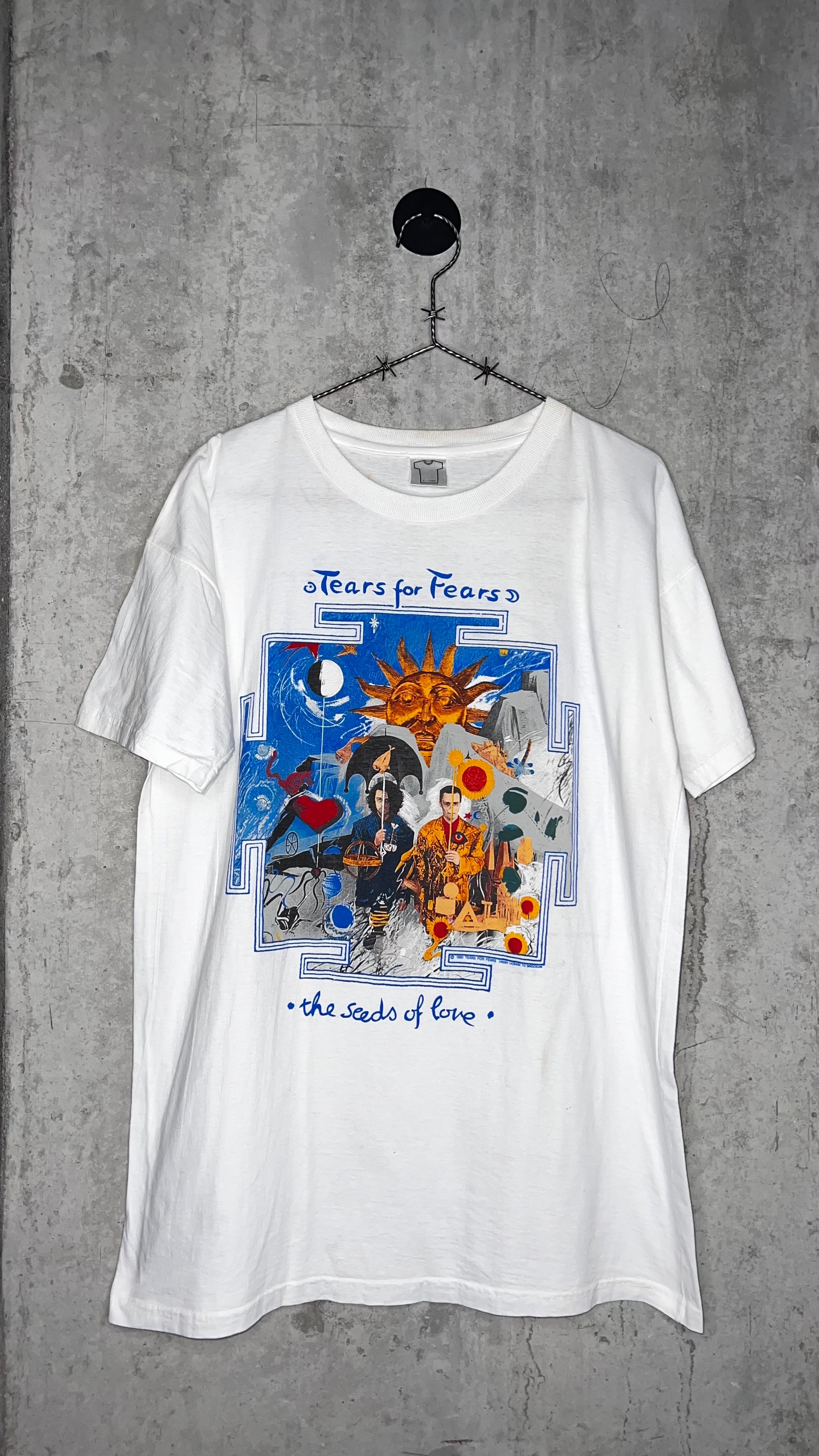 TEARS FOR FEARS 90’ SEEDS OF LOVE WORLD TOUR TEE