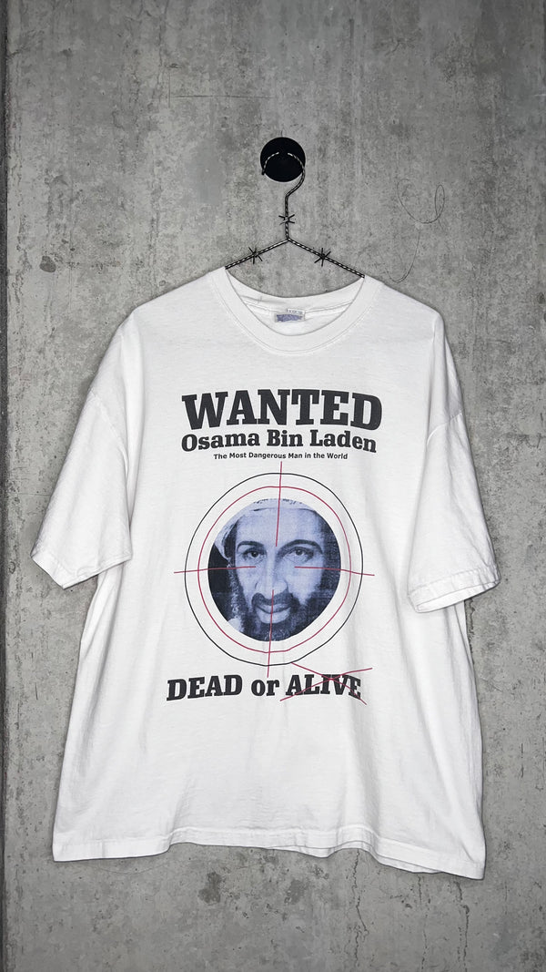 OSAMA BIN LADEN 9-11 TEE | WANTED DEAD OR EXTRA DEAD