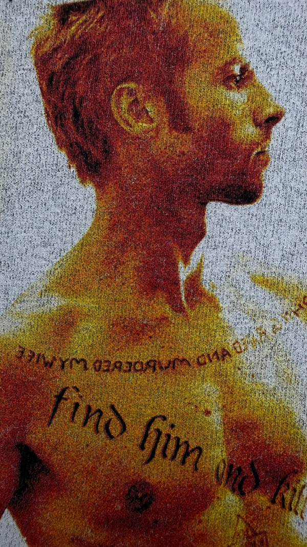 MEMENTO MOVIE PROMO TEE | CHRISTOPHER NOLAN | GUY PEARCE