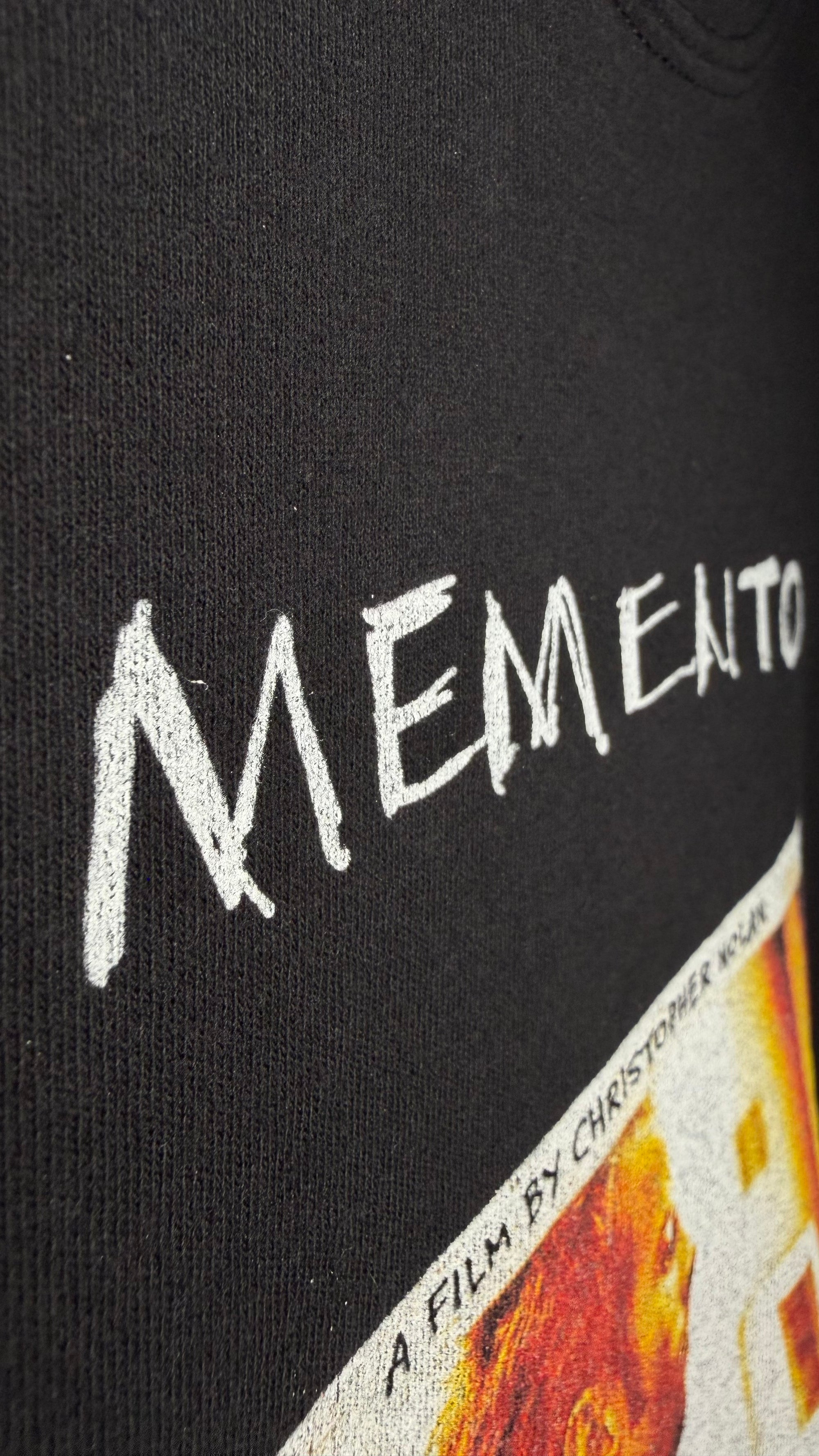 MEMENTO MOVIE PROMO TEE | CHRISTOPHER NOLAN | GUY PEARCE