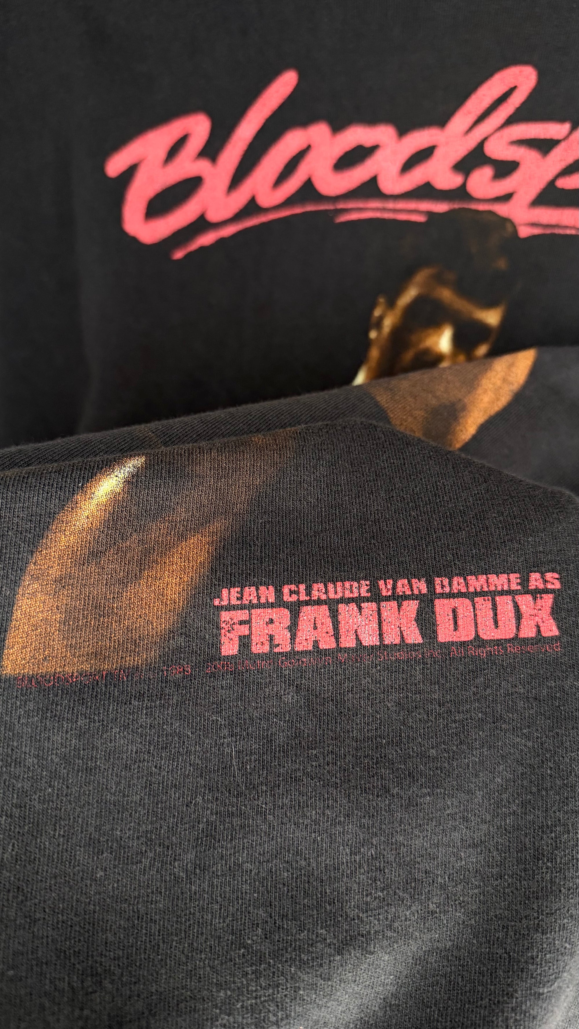 BLOODSPORT MOVIE TEE | JEAN-CLAUDE VAN DAMME