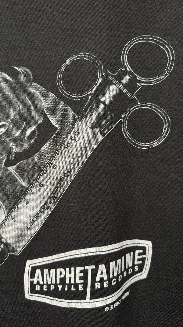 AMPHETAMINE REPTILE RECORDS TEE | DOPE GUNS ‘N FUCKING IN THE STREET