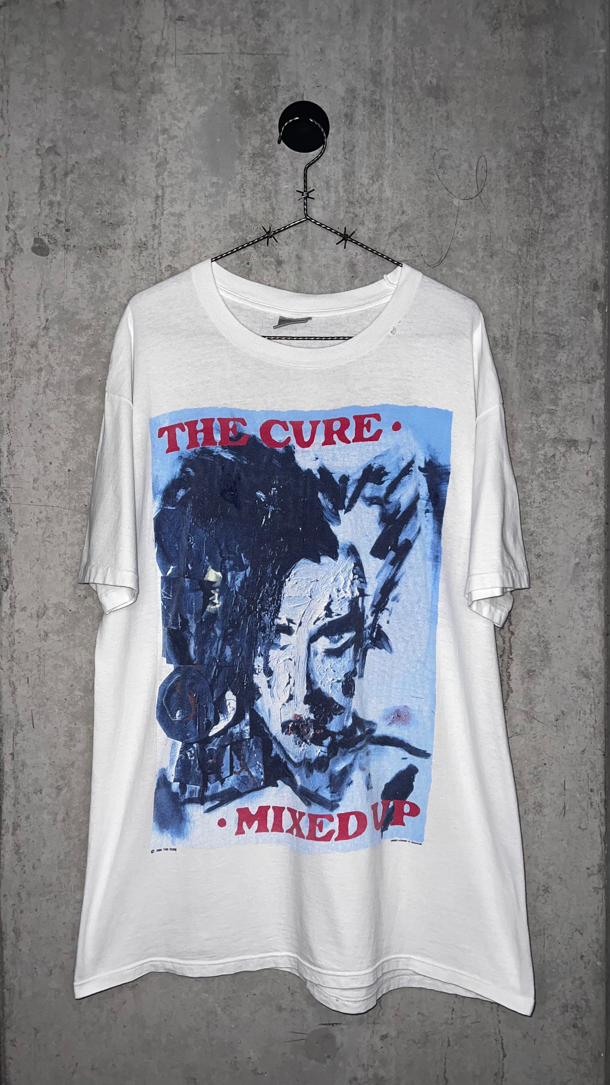 THE CURE MIXED UP TEE | ROBERT SMITH PAINTING