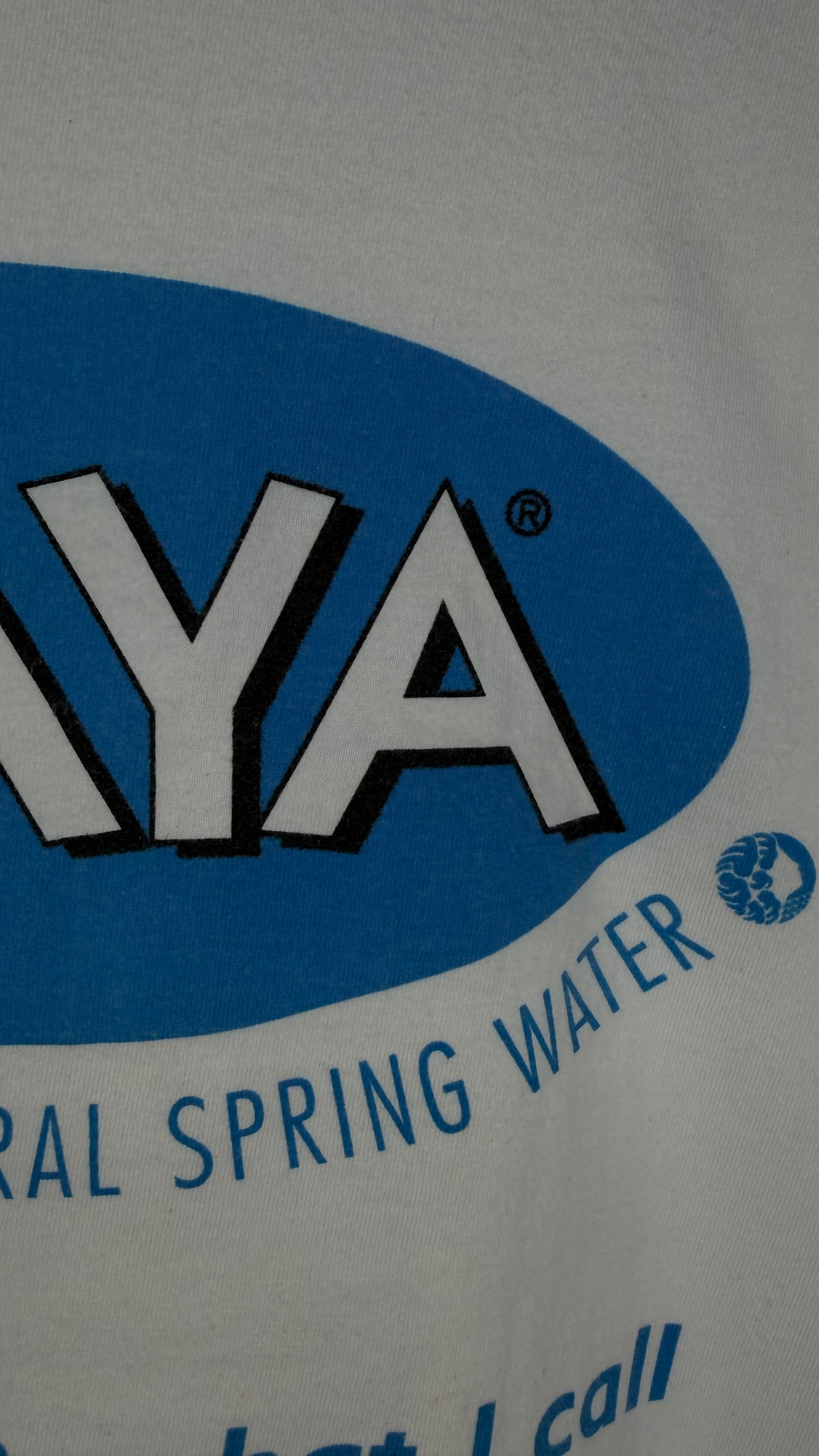 THE WATERBOY MOVIE PROMO TEE | ADAM SANDLER | NAYA SPRING WATER BRAND COLLAB