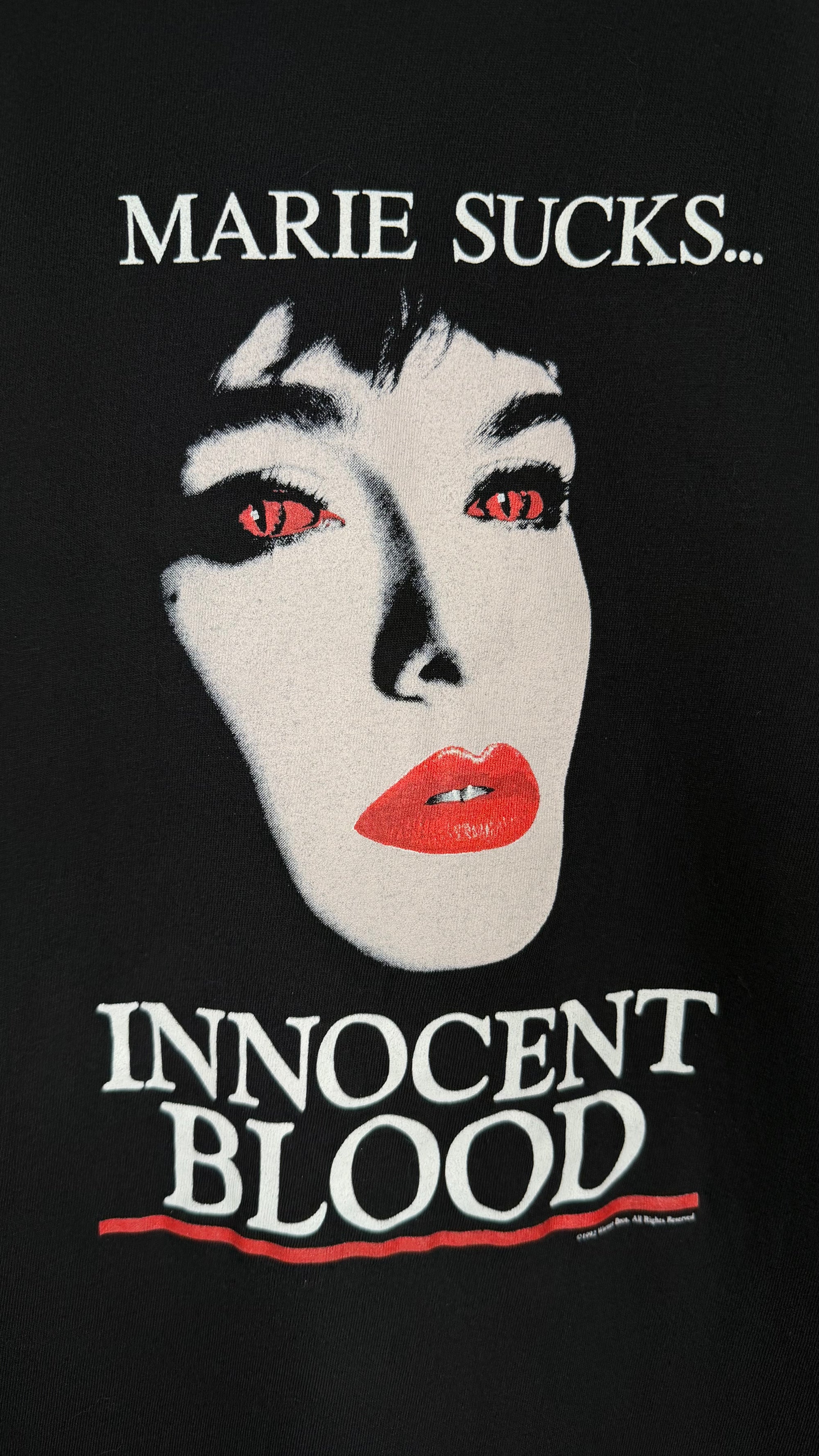 INNOCENT BLOOD VAMPIRE MOVIE TEE | MARIE SUCKS