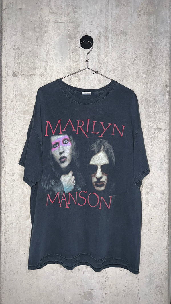 MARILYN MANSON 2 FACE TEE