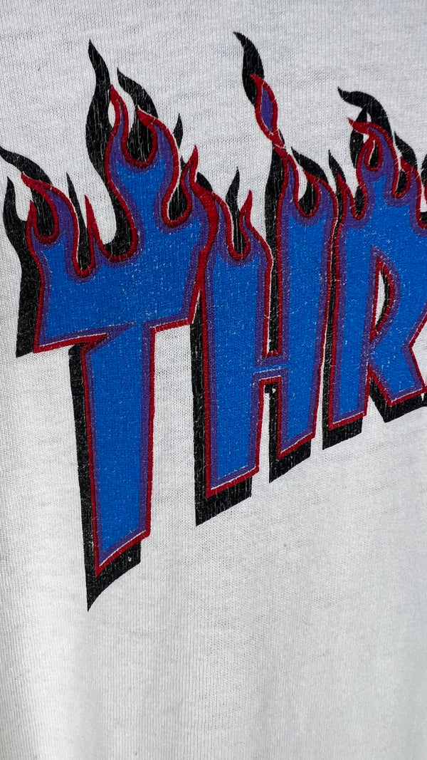 THRASHER BLUE FLAMES LONG SLEEVE